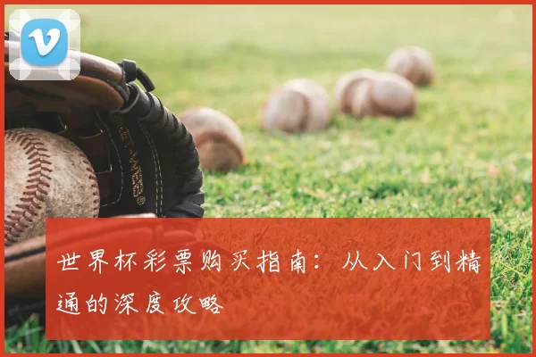 世界杯彩票购买指南：从入门到精通的深度攻略