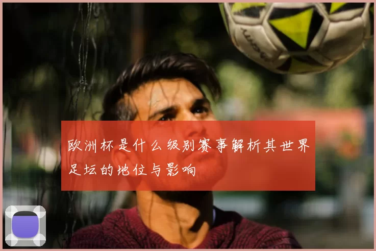 欧洲杯是什么级别赛事解析其世界足坛的地位与影响