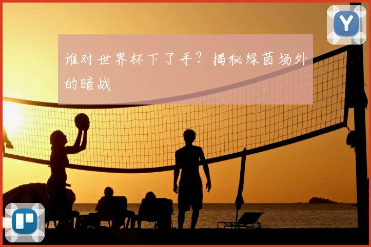 谁对世界杯下了手？揭秘绿茵场外的暗战