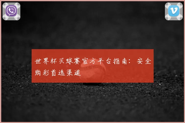 世界杯买球赛官方平台指南:安全购彩首选渠道